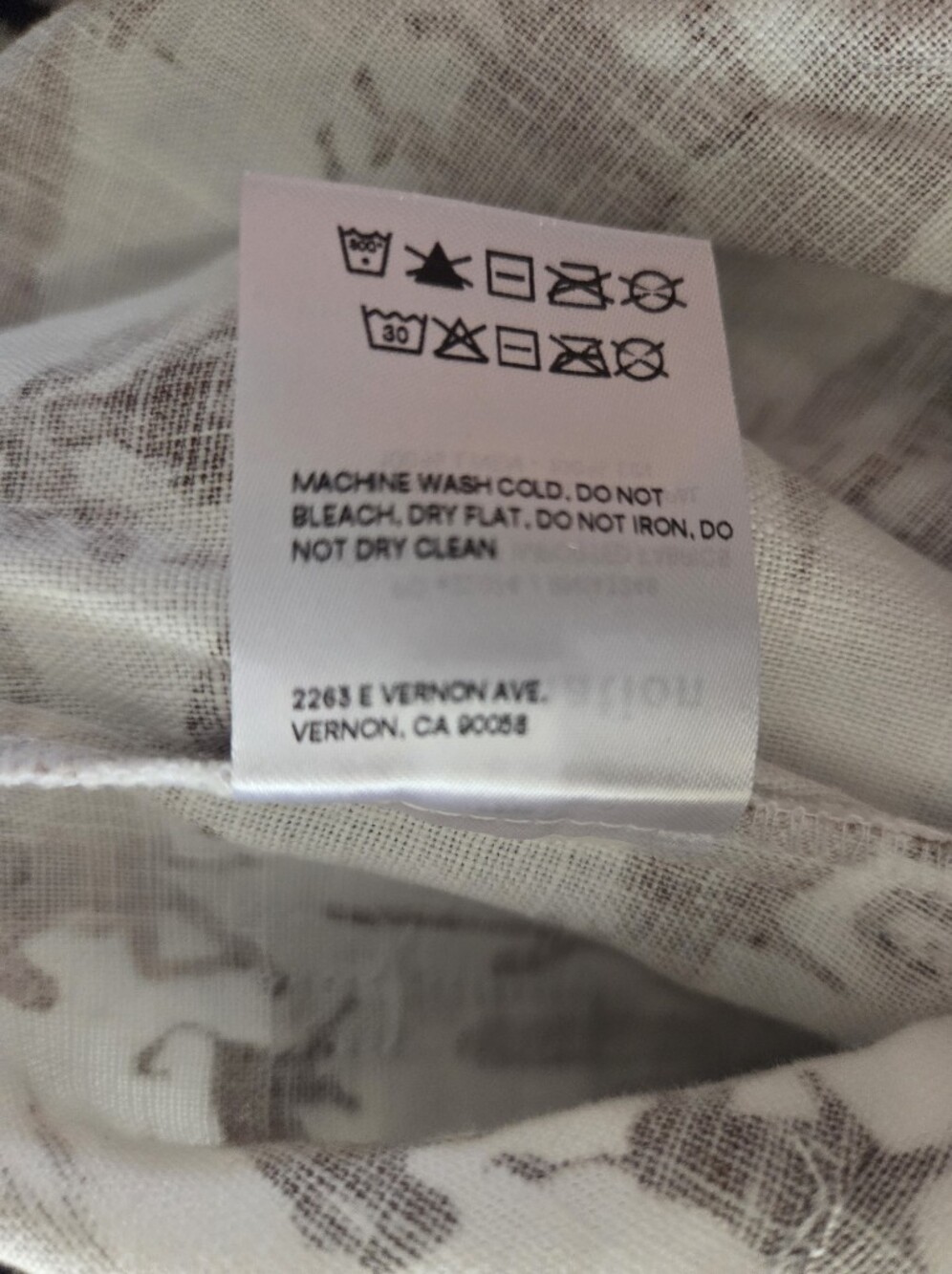 Reformation Riza 100% Linen Pants Sonora Cowboy Print High Rise Wide Leg Size 29 - Picture 15 of 15